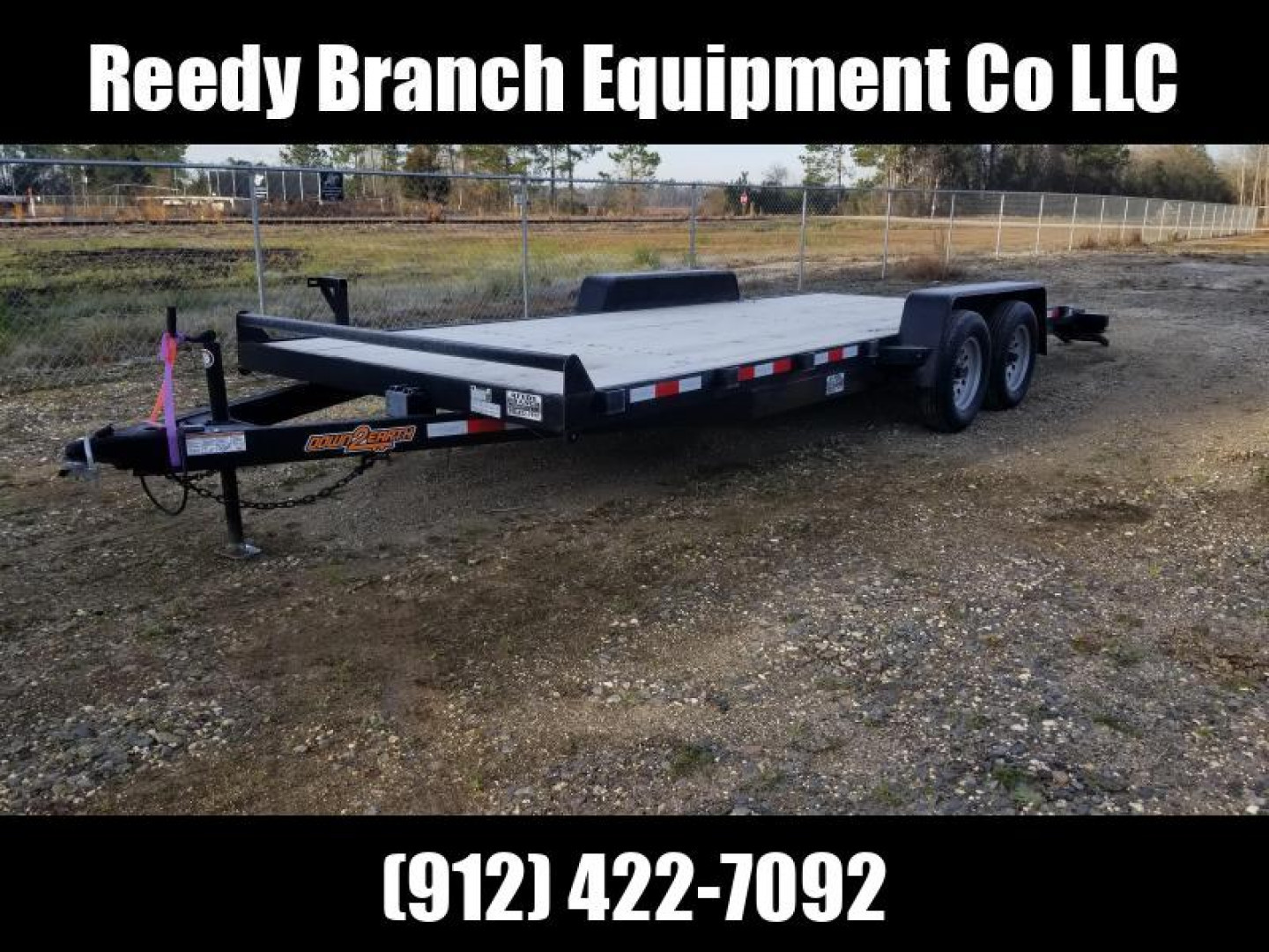 New Down 2 Earth Trailer 82x20- 3500lb. Car Hauler