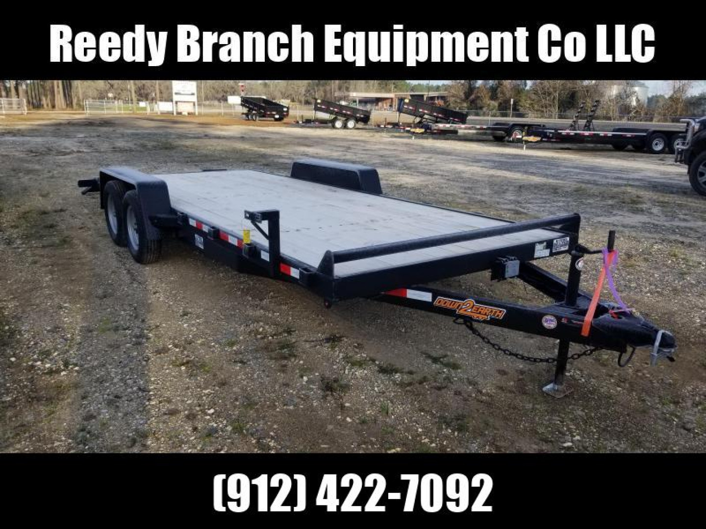 New Down 2 Earth Trailer 82x20- 3500lb. Car Hauler