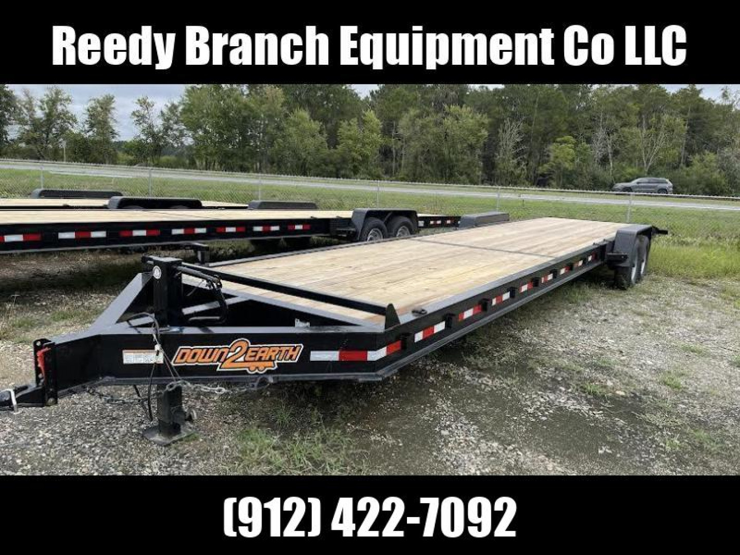 New 2026 Down 2 Earth Trailers 82"x36' wood deck. Car Hauler