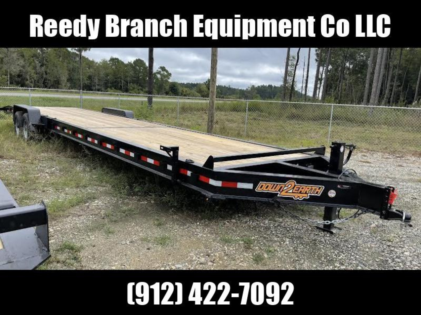 New 2026 Down 2 Earth Trailers 82"x36' wood deck. Car Hauler