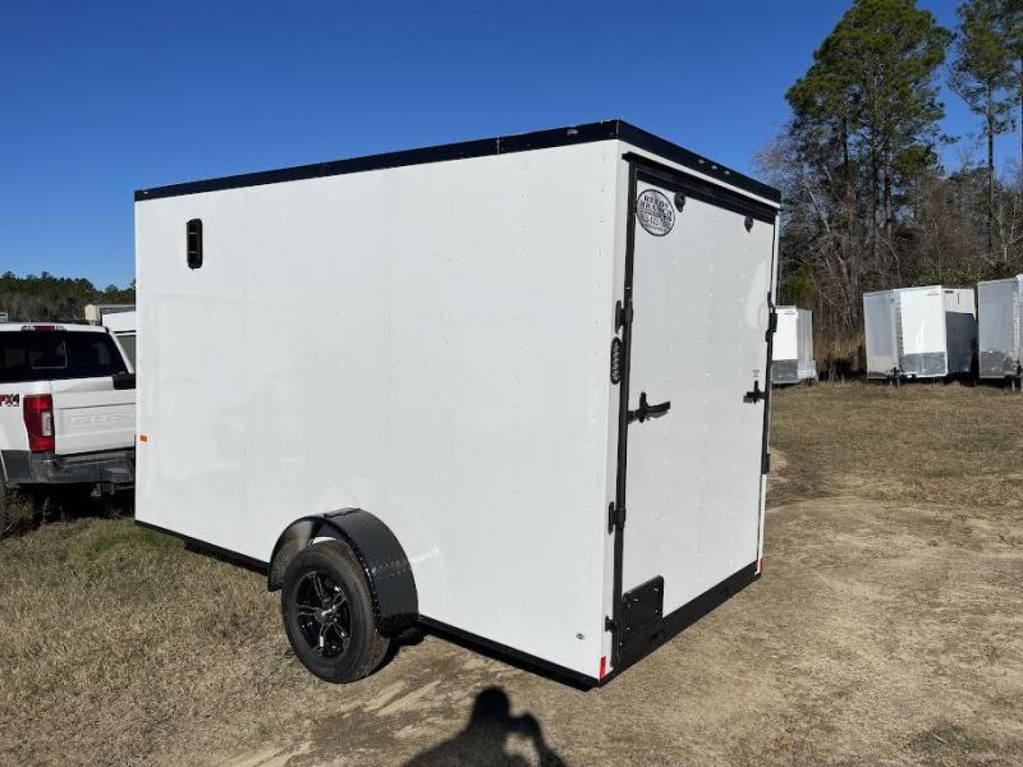 New 6x12 SA Blackout Elite - Concession Trailer Rock Solid Cargo