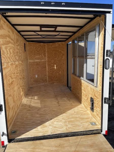 New 6x12 SA Blackout Elite - Concession Trailer Rock Solid Cargo