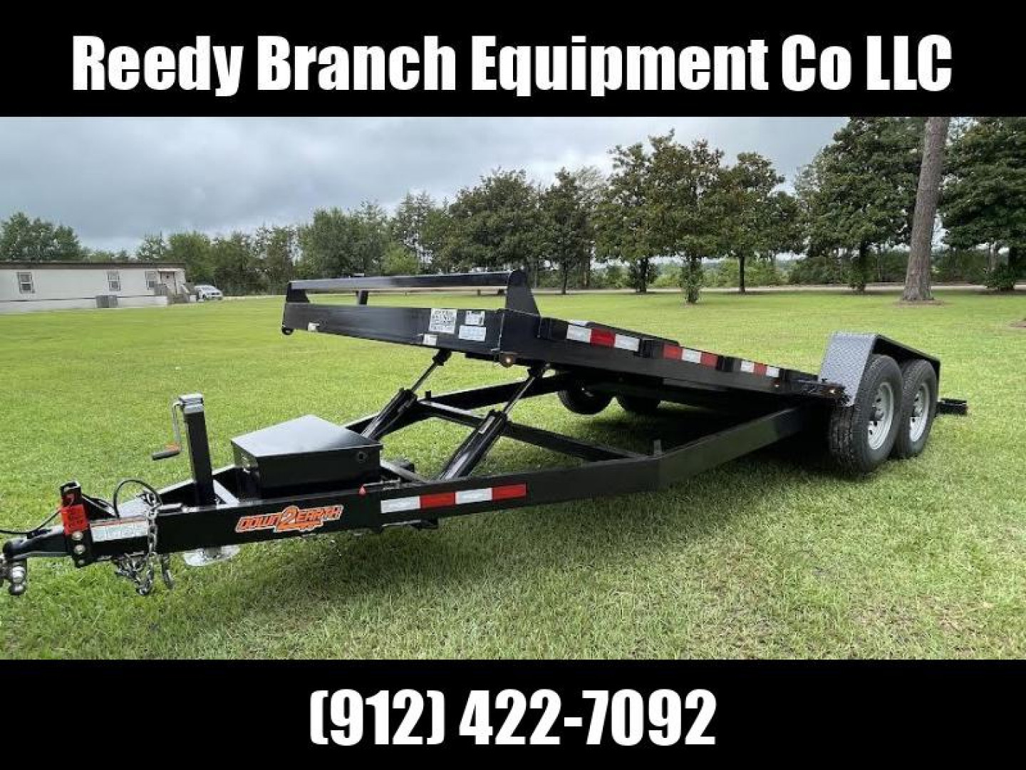 New 82x20 14K Electric Tilt Equipment Trailer