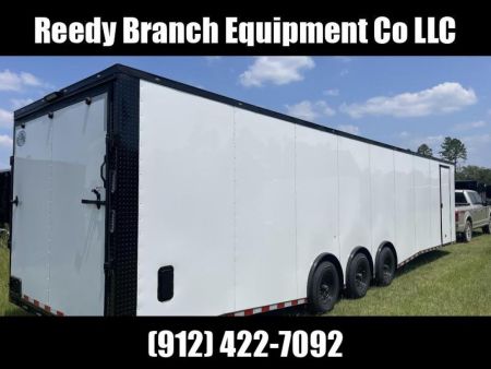 New 8.5x36 Enclosed Two Car Hauler