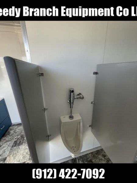 New 8.5x20 Rock Solid Cargo Bathroom Trailer - Event Trailer