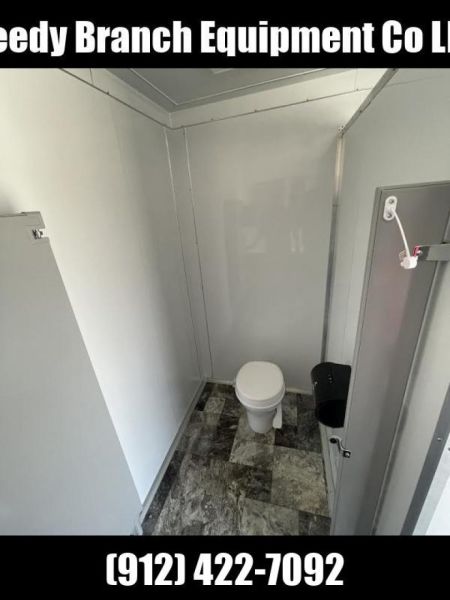New 8.5x20 Rock Solid Cargo Bathroom Trailer - Event Trailer