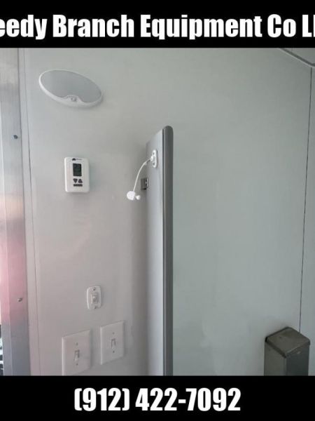 New 8.5x20 Rock Solid Cargo Bathroom Trailer - Event Trailer