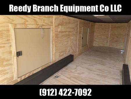 New 8.5x36 Rock Solid Cargo Two Car Hauler Enclosed Cargo Trailer