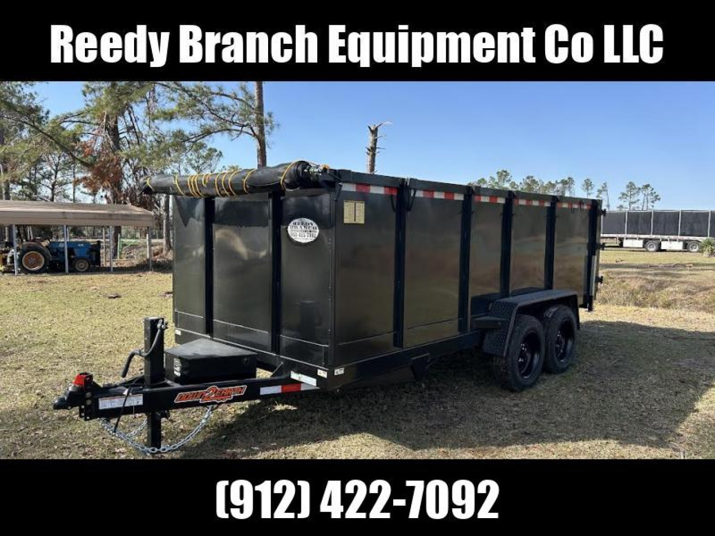 New 2027 Down 2 Earth Trailers 7x16 16K Down to Earth Dump Trailer