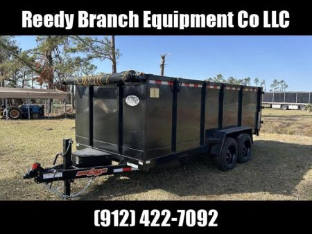 New 2027 Down 2 Earth Trailers 7x16 16K Down to Earth Dump Trailer