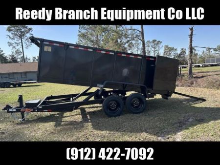 New 2027 Down 2 Earth Trailers 7x16 16K Down to Earth Dump Trailer