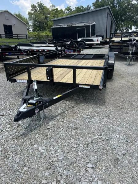 New 2025 Sure-Trac 7 x 18 Tube Top ATV 10K