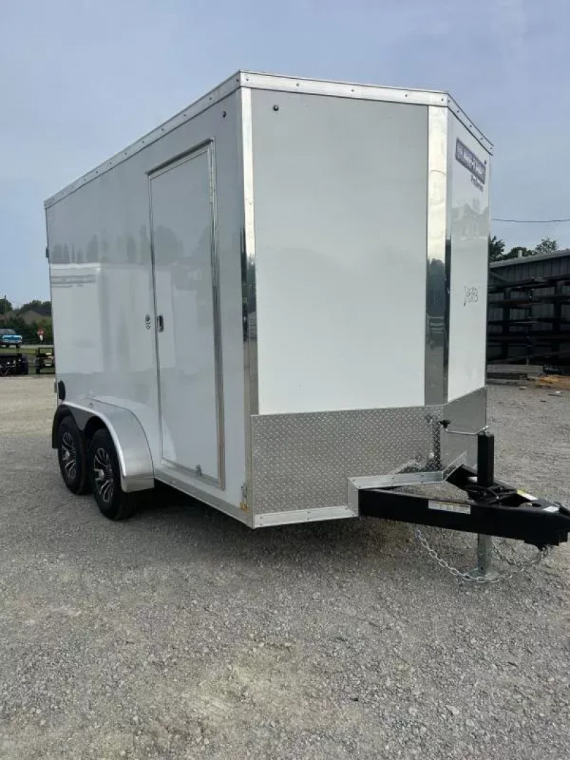 New 2025 Sure-Trac 7 x 12 Pro Series Enclosed Wedge Cargo Trailer  TA 10K