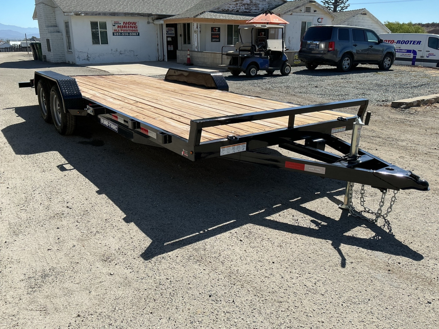 New 7x20 Tandem Axle 7K Car Hauler