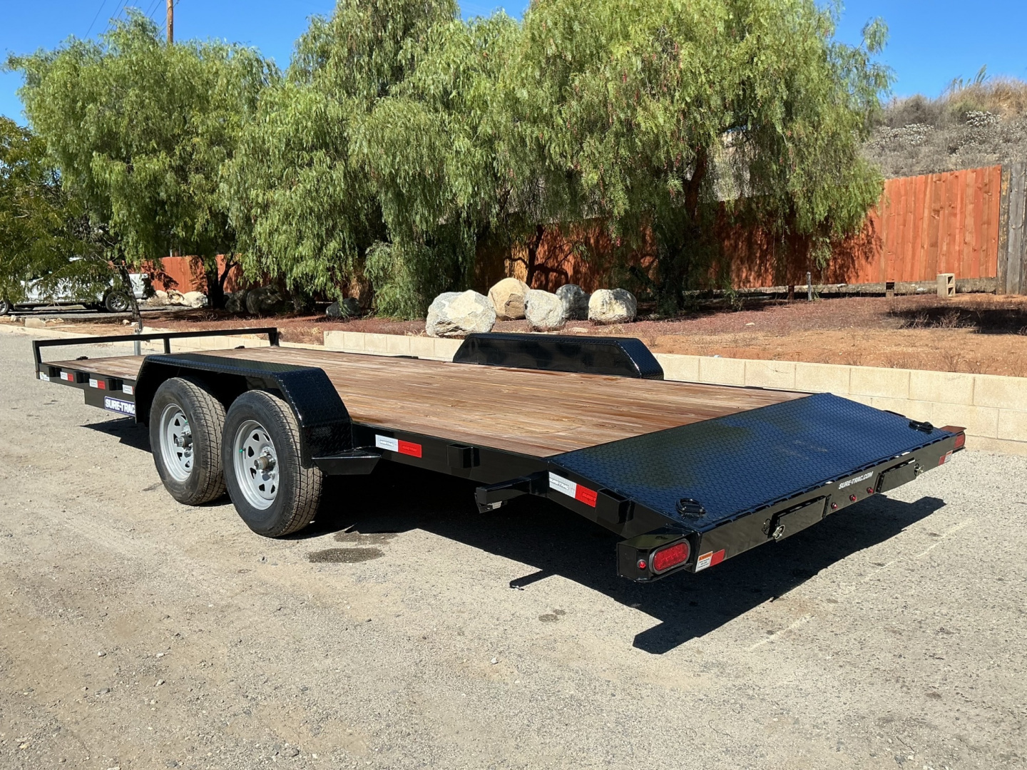 New 7x20 Tandem Axle 7K Car Hauler