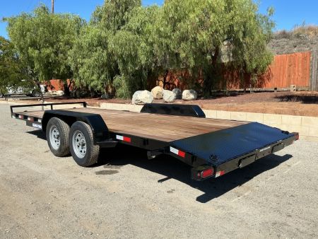 New 7x20 Tandem Axle 7K Car Hauler