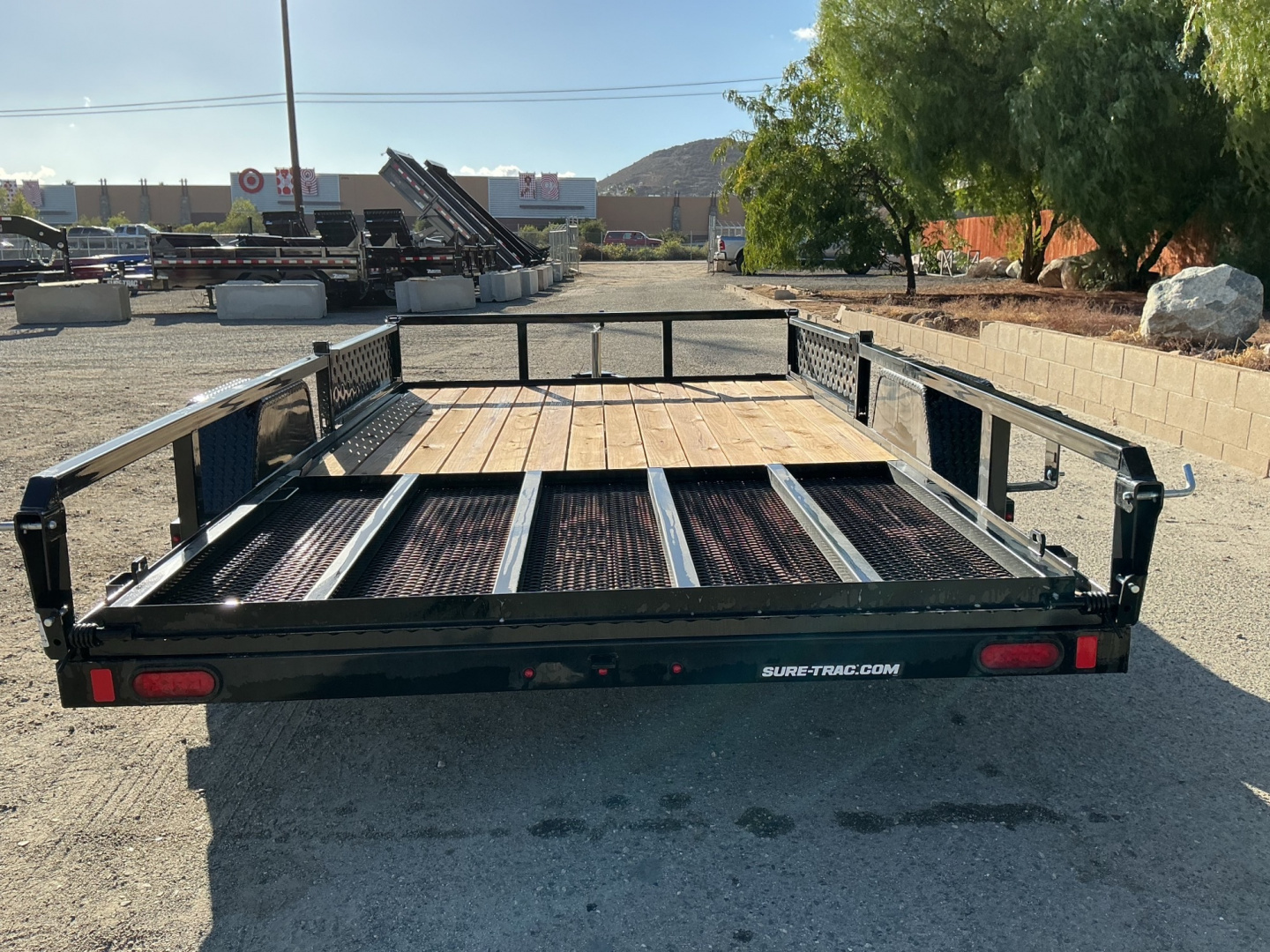 New 7 x 12 Single Axle 3K Utility Trailer