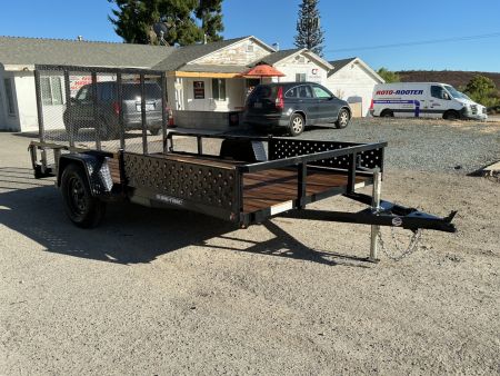 New 7 x 12 Single Axle 3K Utility Trailer