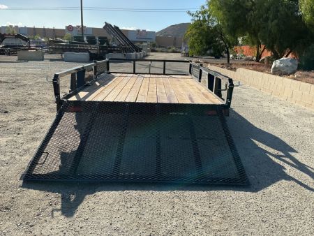 New 7 x 12 Single Axle 3K Utility Trailer