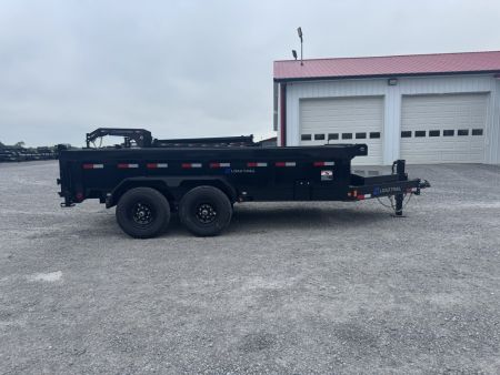 New 2026 Load Trail 83"x14' Scissor Lift Dump Trailer