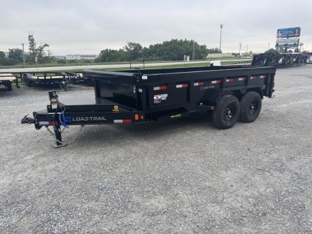 New 2026 Load Trail 83"x14' Scissor Lift Dump Trailer