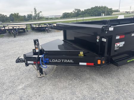 New 2026 Load Trail 83"x14' Scissor Lift Dump Trailer