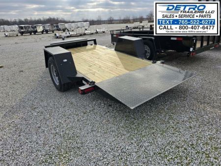 New 2024 Sure-Trac 62" x 10' 6K Single Axle Tilt Bed Equipment Trailer w/ Brakes