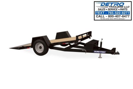 New 2024 Sure-Trac 62" x 10' 6K Single Axle Tilt Bed Equipment Trailer w/ Brakes