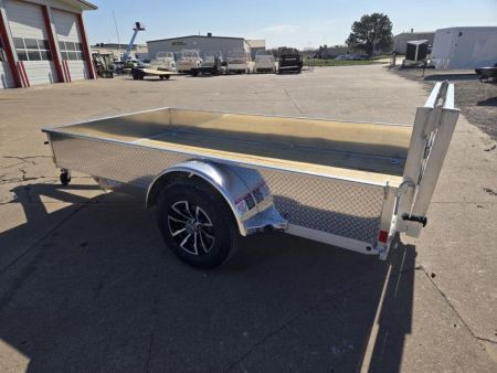 New 2027 H&H Trailers 66x10 Aluminum Solid Side Utility Trailer 3K Idler Utility Trailer