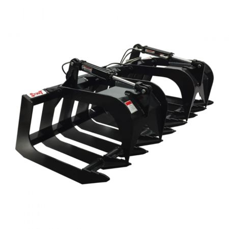 New Stout Skid Steer 72-8 Brush Grapple Attachment