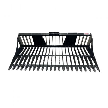 New Stout Skid Steer 72-3 Rock Bucket Attachment