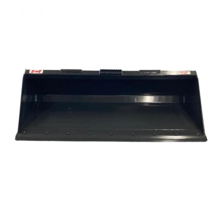 New Stout Skid Steer 78  Smooth Material Bucket Attachment