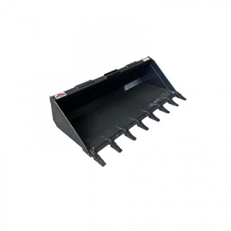 New Stout Skid Steer 84  Tooth Bucket Attachment