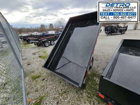New 2025 Sure-Trac 4.5' x 8' 3K Idler Utility Dump Trailer