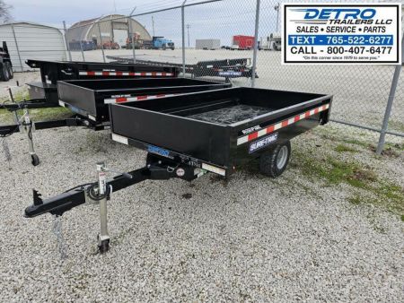 New 2025 Sure-Trac 4.5' x 8' 3K Idler Utility Dump Trailer