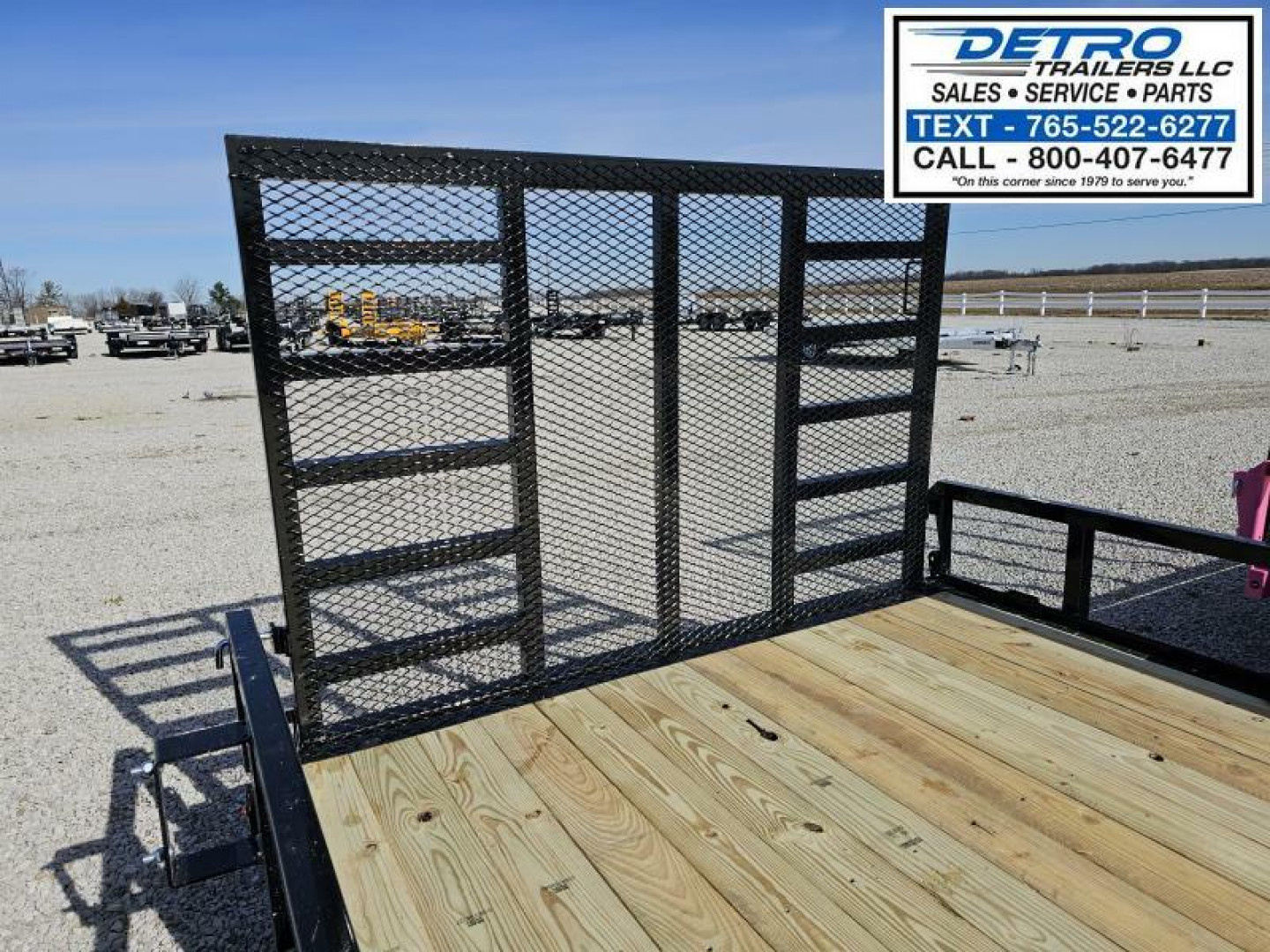 New 2025 Sure-Trac 7 x 16 7K Tube Top ATV Trailer