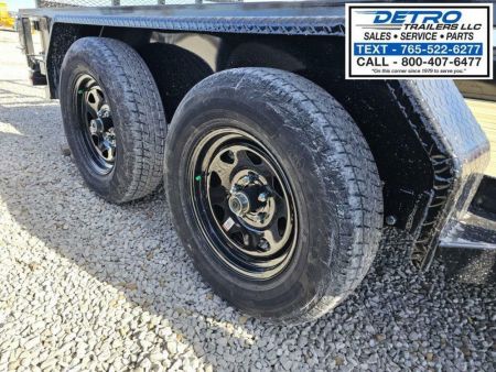 New 2025 Sure-Trac 7 x 16 7K Tube Top ATV Trailer