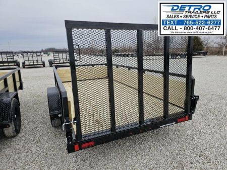 New 2025 Sure-Trac 6' x 12' 3K Idler Tube Top Three Board High Sided Utility Trailer