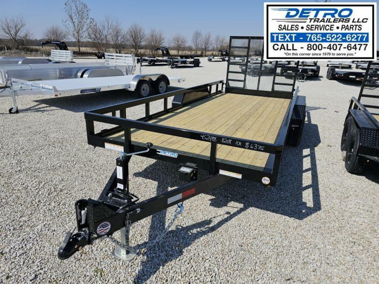 New 2025 Sure-Trac 7' x 18' 10K Tube Top Utility Trailer