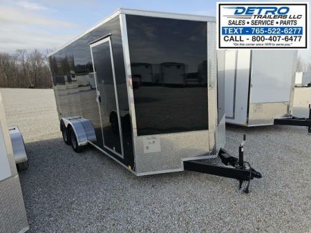 New 2025 Cargo Express XL SE 7' x 18' 7K Double Rear Door V-nose Enclosed Cargo Trailer
