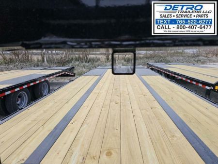 New 2025 Sure-Trac 102" x 25' (20+5) 25.9K HD Gooseneck Low Profile Beavertail Deckover Trailer