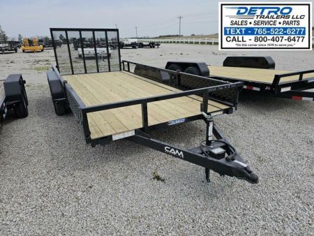 New 2025 Cam Superline 7 x 16 7K Tube Top ATV Trailer