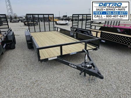 New 2025 Cam Superline 7 X 16 7K Tube Top ATV Trailer
