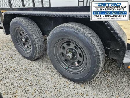 New 2025 Cam Superline 7 X 16 7K Tube Top ATV Trailer