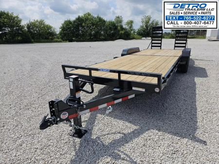 New 2025 Sure-Trac 82" x 24' (22+2) 14K Equipment Trailer