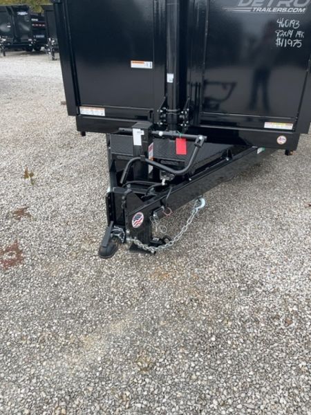 New 2025 Sure-Trac 82" x 14' 14K Telescopic HD Low Profile Dump Trailer
