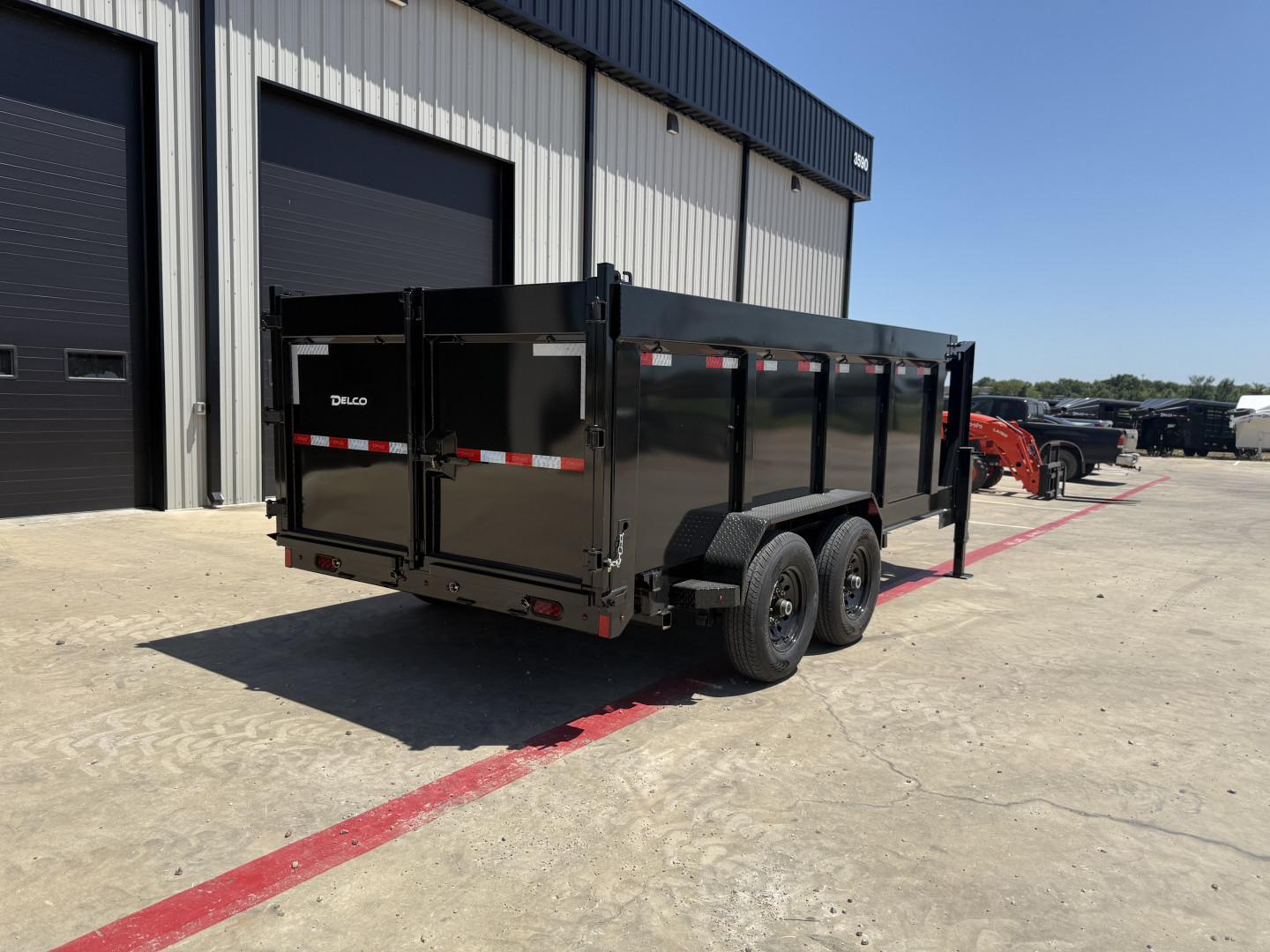 New 2025 Delco Trailers D614 Dump Trailer 39462