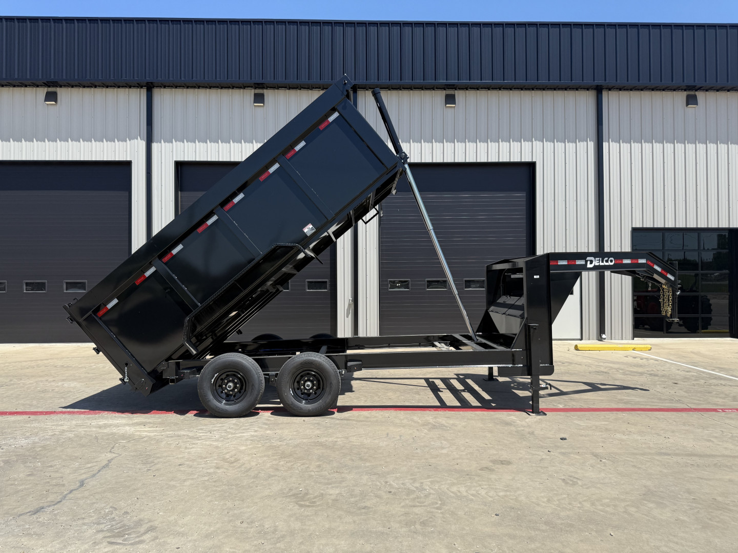 New 2025 Delco Trailers D614 Dump Trailer 39462