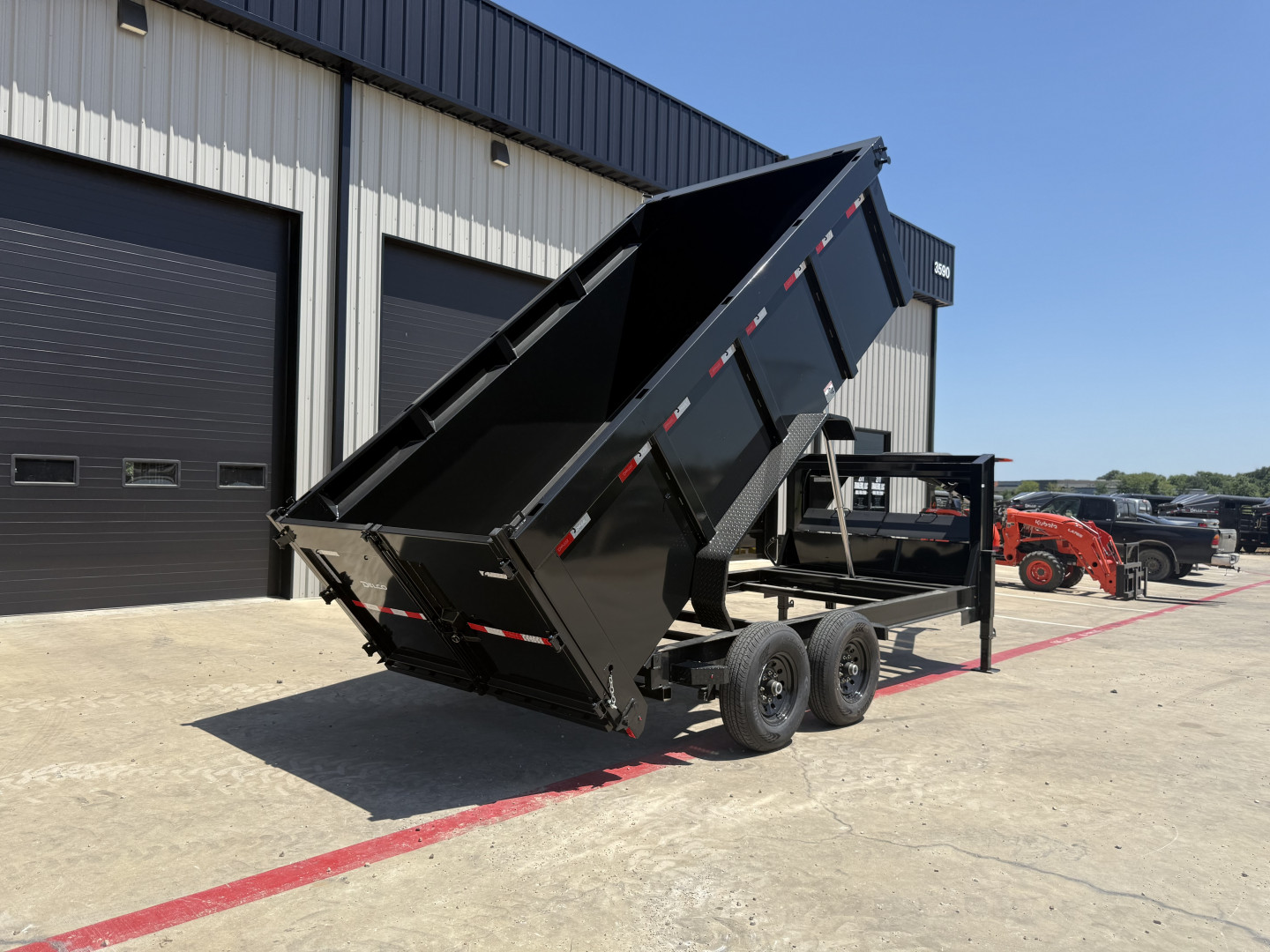 New 2025 Delco Trailers D614 Dump Trailer 39462