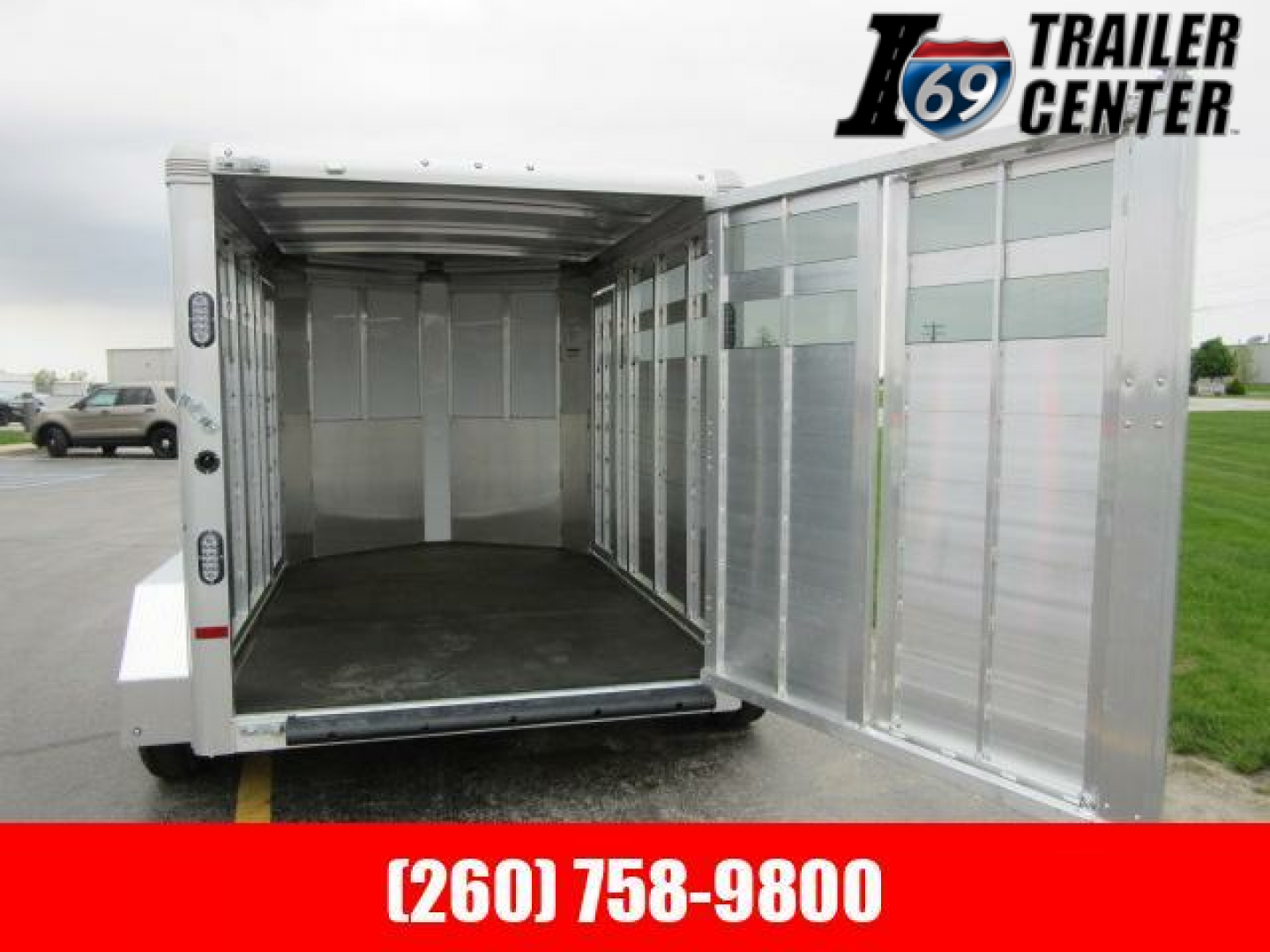 New 2023 Sundowner Trailers 12FT Stockman Express ALUMINUM Livestock Trailer